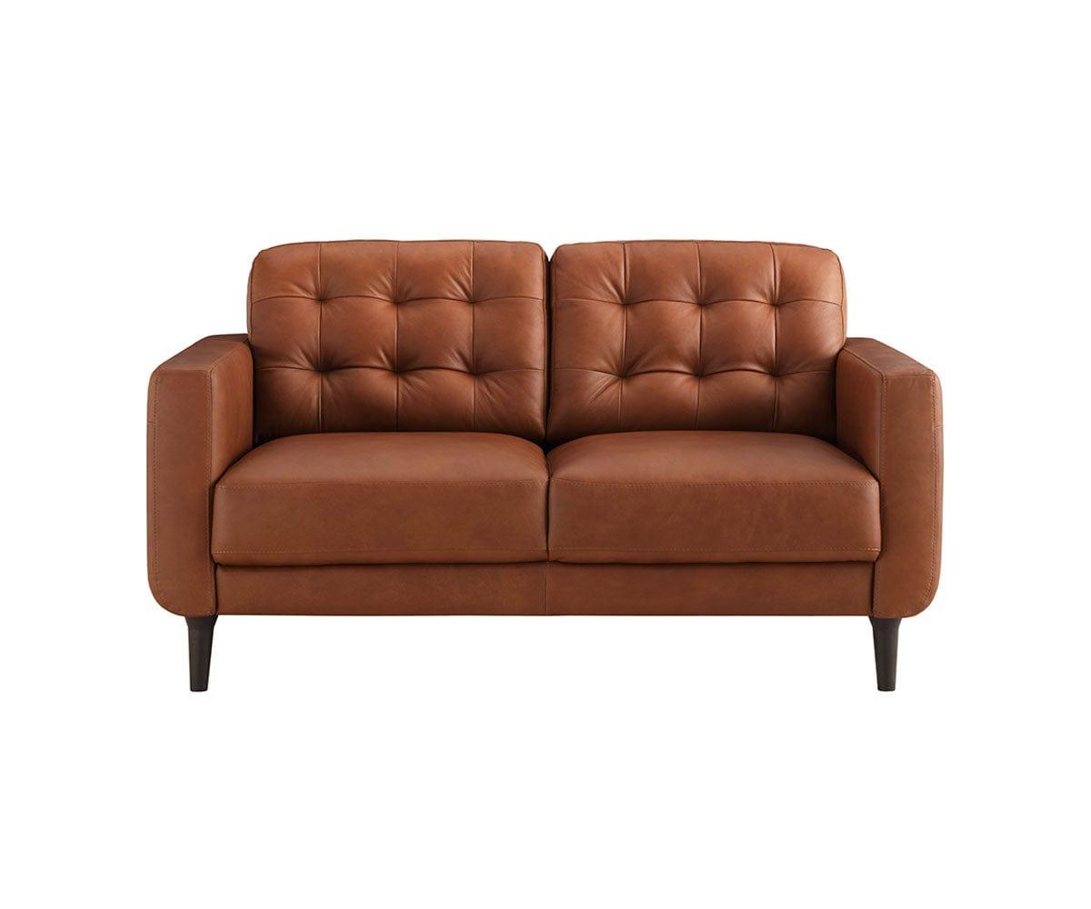 Arturo Leather Loveseat