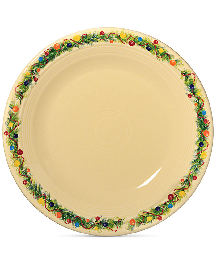 Fiesta Christmas Tree 10.5 Dinner Plate