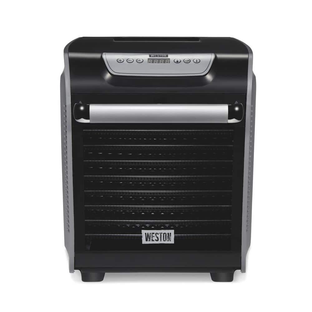 Weston 10Tray Grey Food Dehydrator with OvenStyle Door