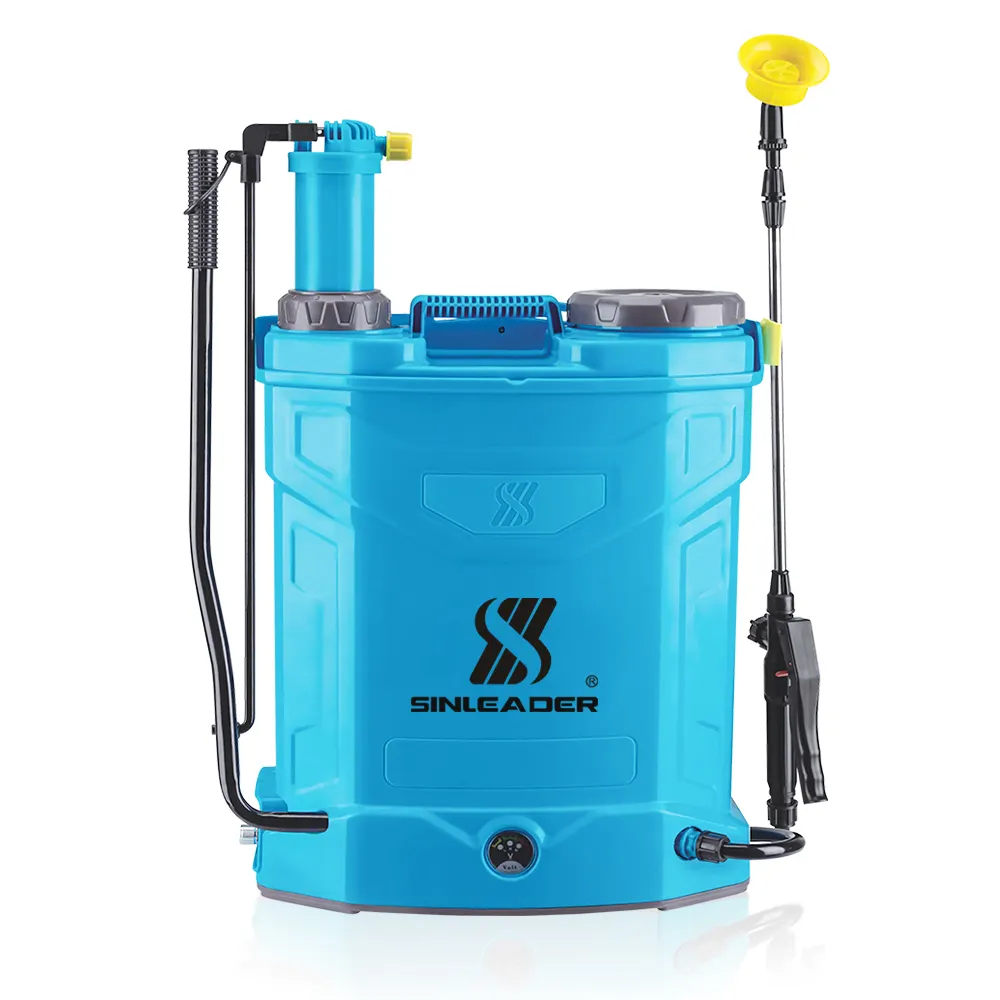 Sinleader 2 In 1 Agricultural Boom 16l Knapsack Electric Sprayers Lithium Battery Pack Sprayer