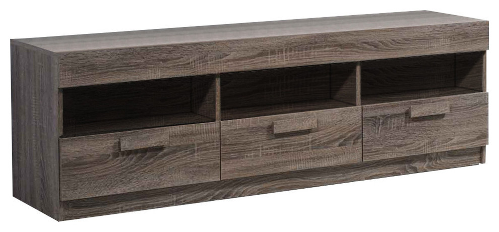 Alvin TV Stand  Rustic Oak   Transitional   Entertainment Centers And Tv Stands   by GwG Outlet  Houzz