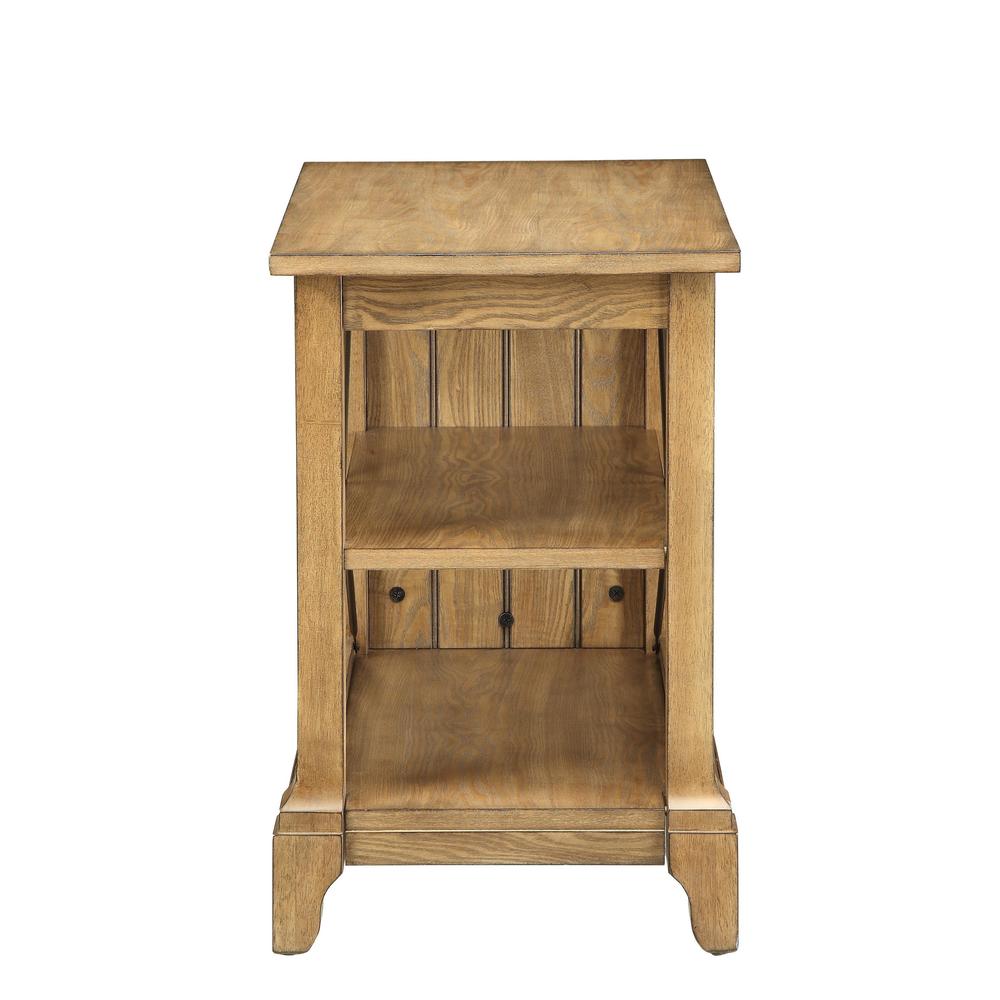 Acme Furniture Hiroko Oak Side Table