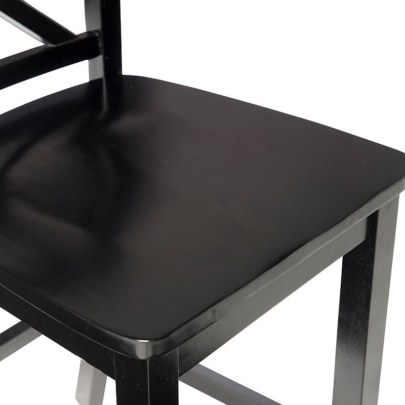 Linon X-Back Counter Stool