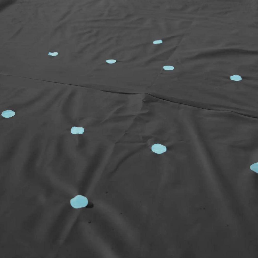 Bestway Flowclear 18 ft. x 18 ft. Round Black Above Ground Pool Winter Cover 58039E-BW