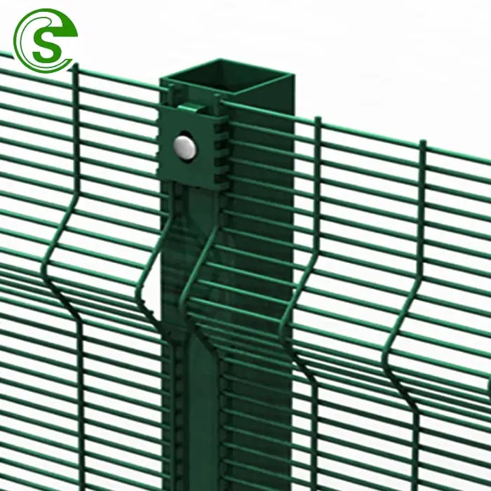 High quality garden fencing supplies fence 3d curved wire mesh fencing