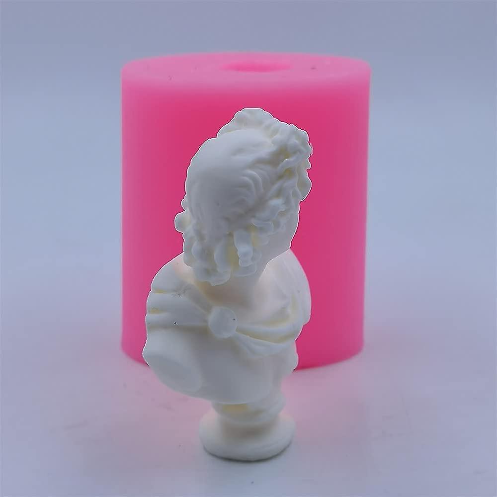 Mini Apollo Design Candle Wax Mould Handcrafts Silicone Mold Decorated Resin