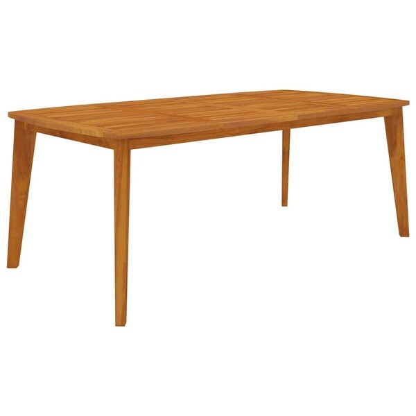 vidaXL Patio Table multisize Solid Wood Acacia