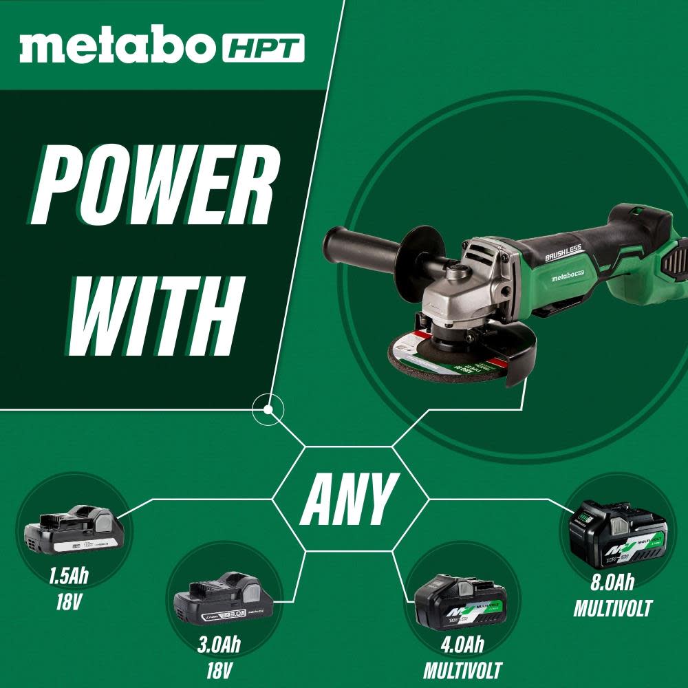 18V Brushless Li-Ion 4-1/2 Grinder (Bare Tool)