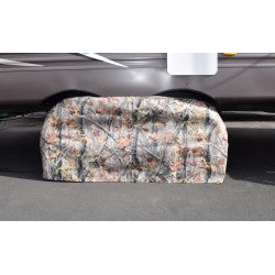 ADCO Game Creek Oaks Camouflage Tyre Gard， Multi Axle Double