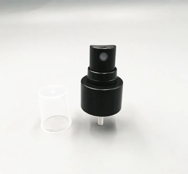 24 410 matte black color fine mist sprayer with pp half cover mist sprayer pump spray customized