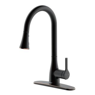 FLOW Classic Series Single-Handle Standard Kitchen Faucet in Oil Rubbed Bronze FLOWClassic-ORB