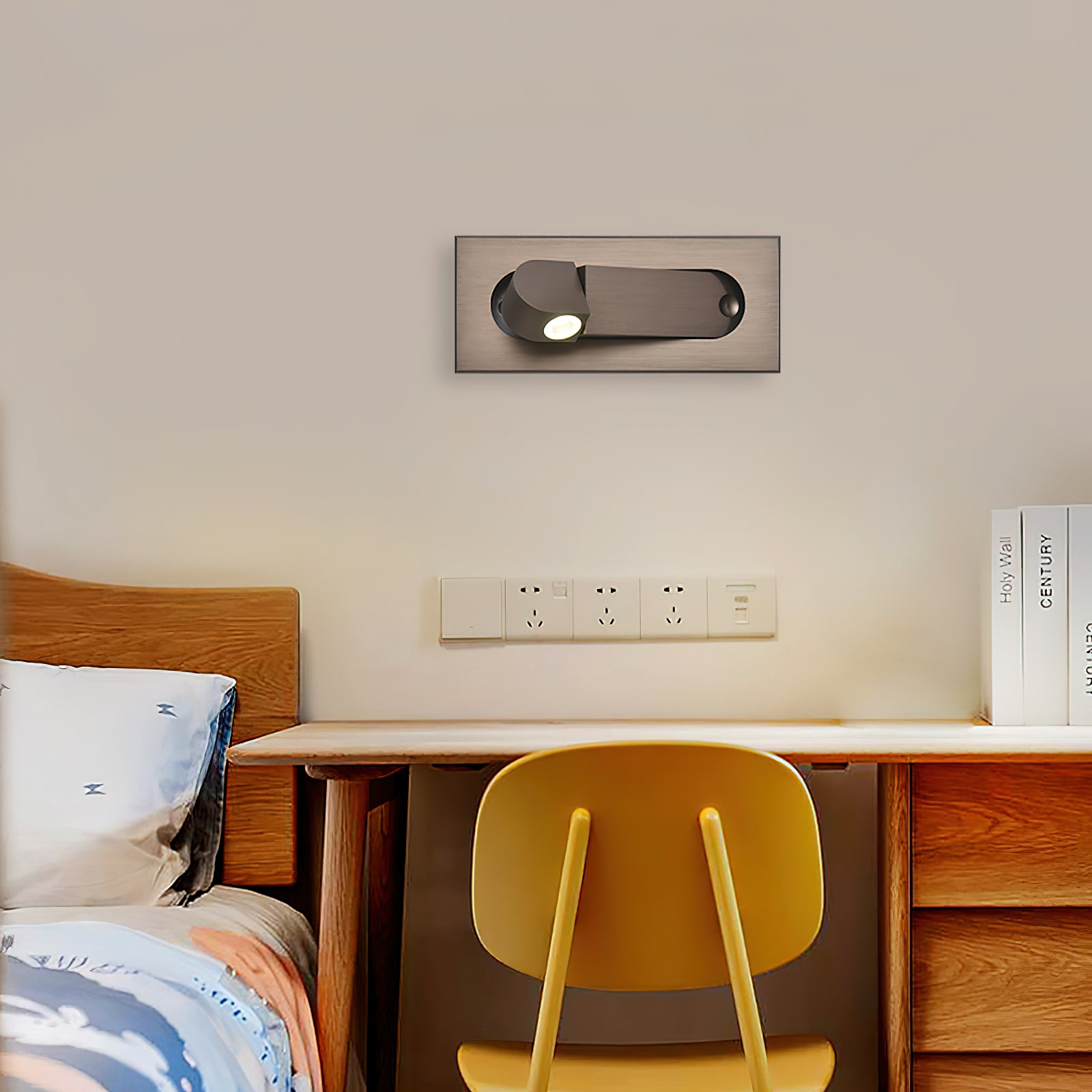 Modern LED Bedside Reading Light