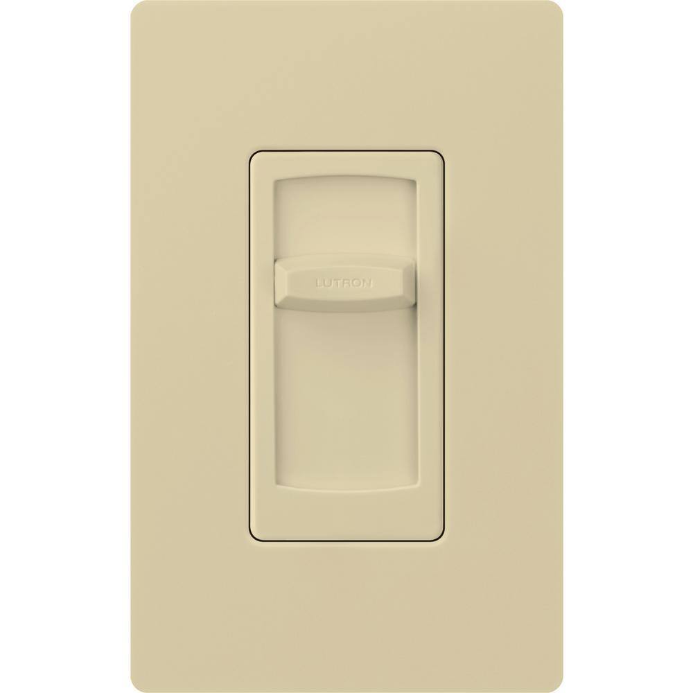 Lutron Skylark Contour Slide LED+ Dimmer Switch for LED and Incandescent Bulbs 150-WattSingle-Pole Ivory (CTCL-150H-IV) CTCL-150H-IV