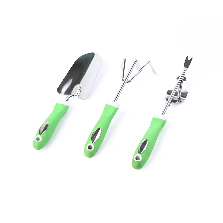 Garden cultivator hand stainless steel tool set garden shovel rake fork tools