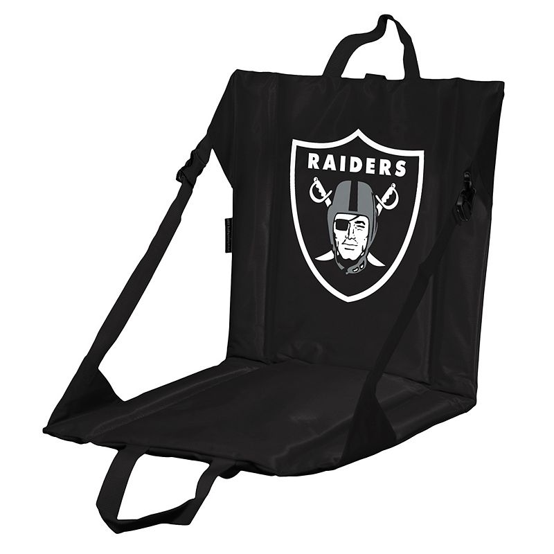 Logo Brands Oakland Raiders Folding Stadium Seat