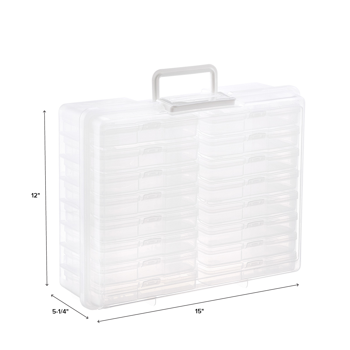 Iris 16Case 4quot x 6quot Photo amp Craft Storage Carrier