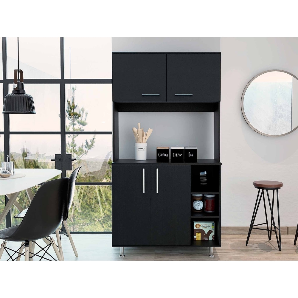 Sedona Black Kitchen Cabinet