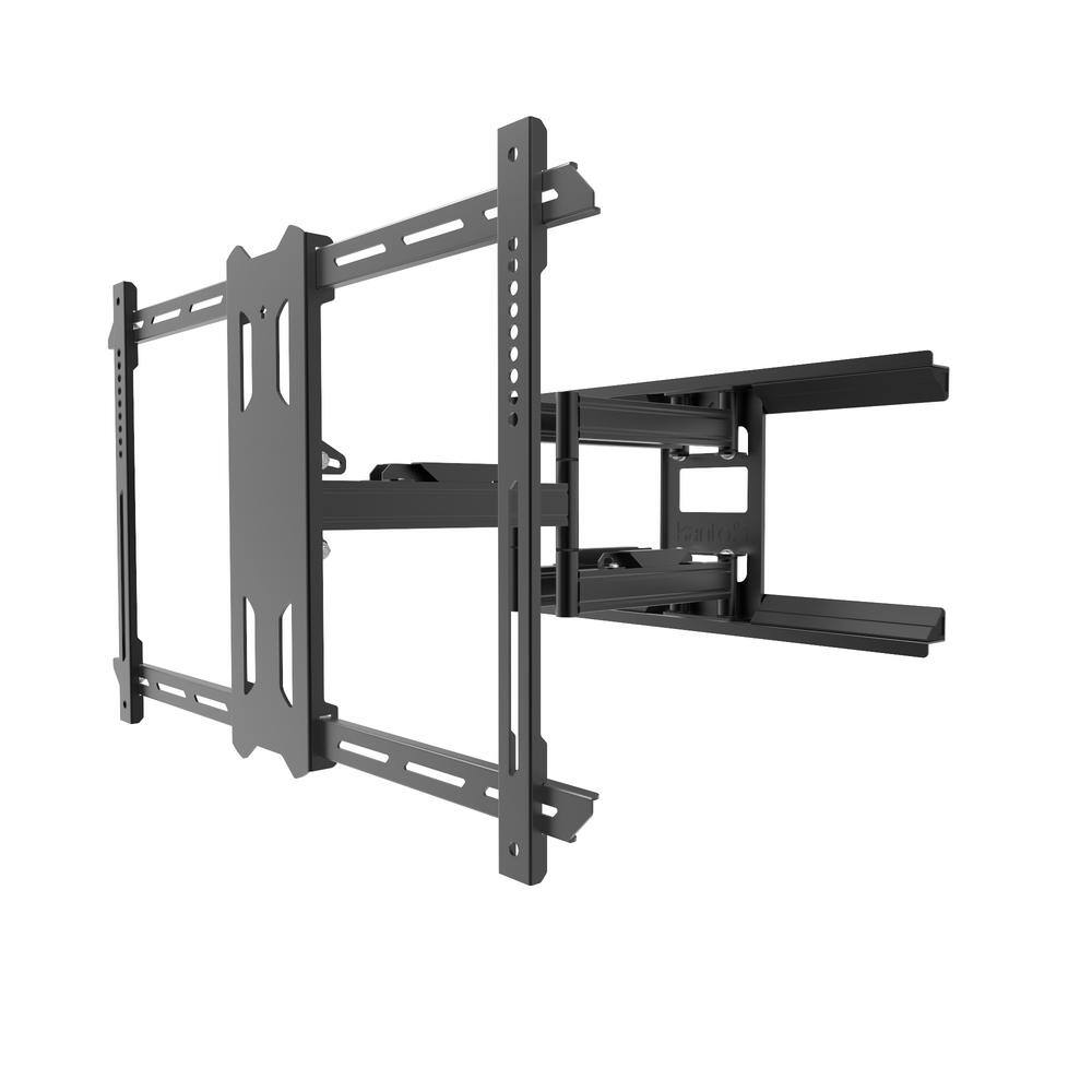 KANTO Galvanized Outdoor Full Motion TV Wall Mount with 22 in. Extension from Wall for 37 in. - 75 in. TVs PDX650G