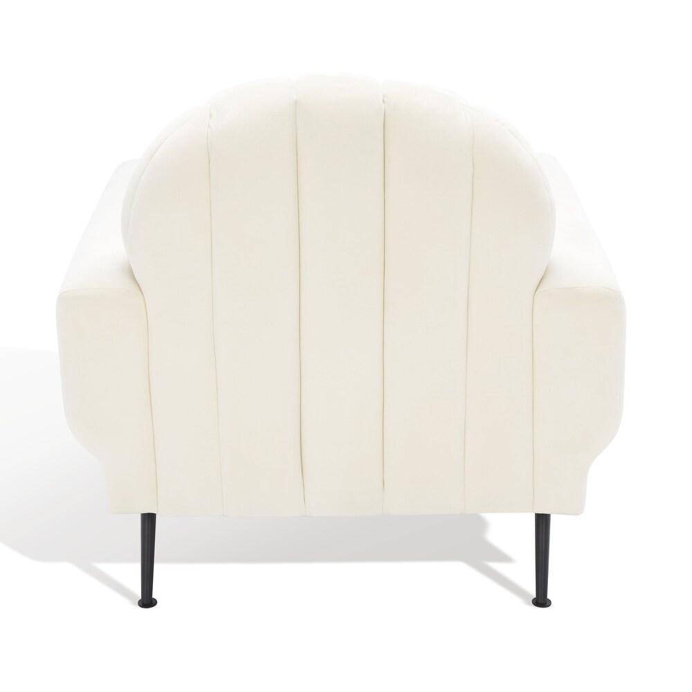 SAFAVIEH Couture Josh Channel Tufted Accent Chair   33\