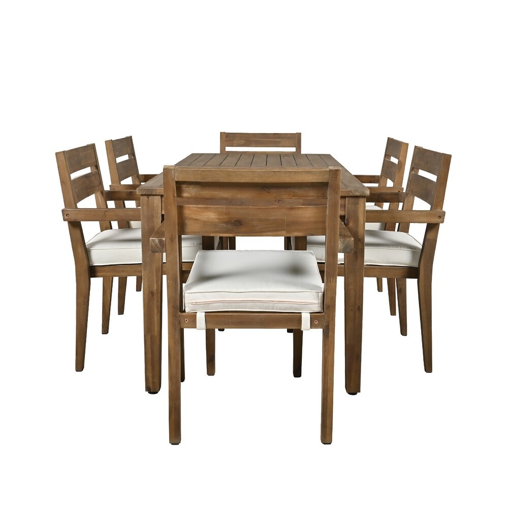 6 people Outdoor Dining Table and Chairs set