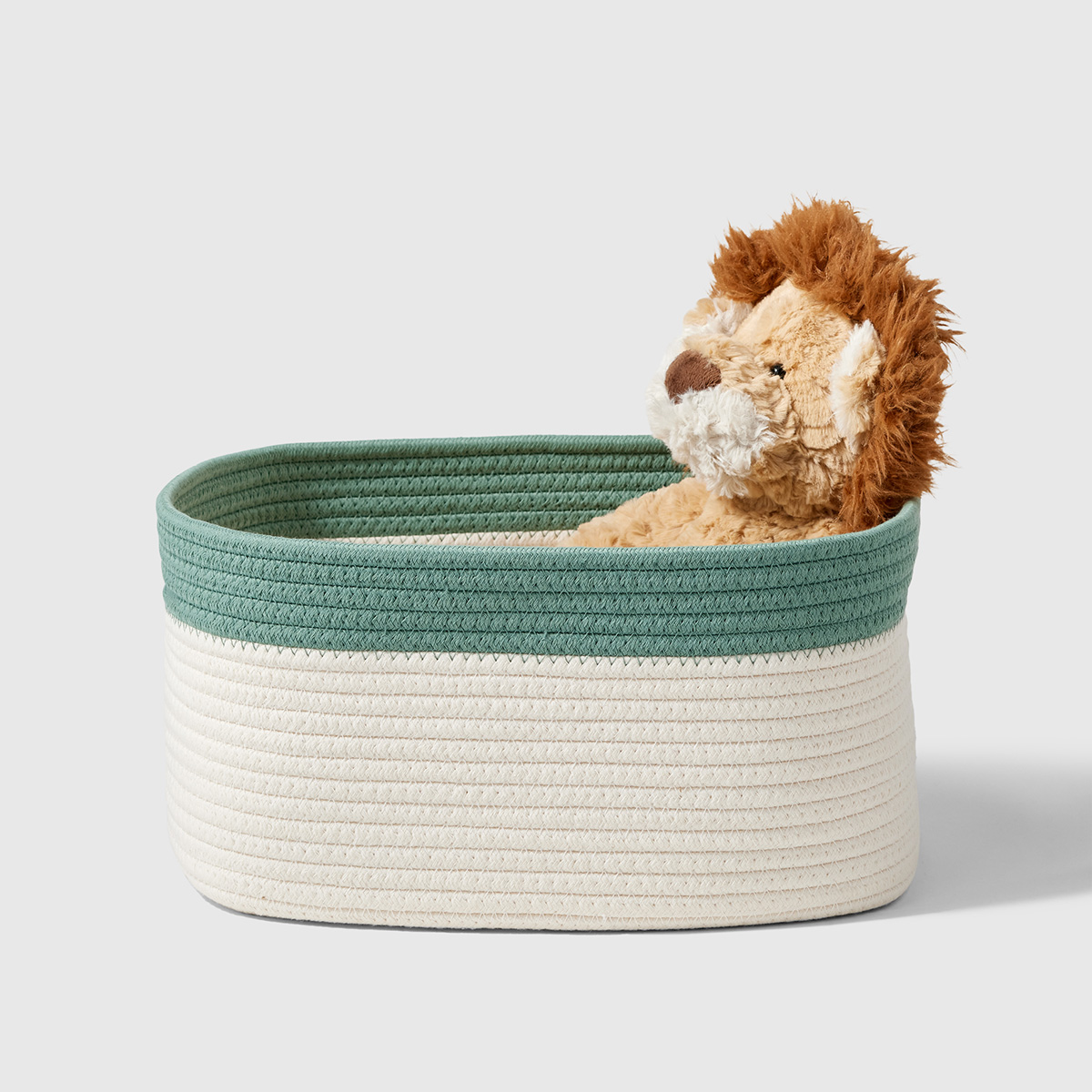 Marie Kondo Sage Green Small Kawaii Cotton Rope Bin