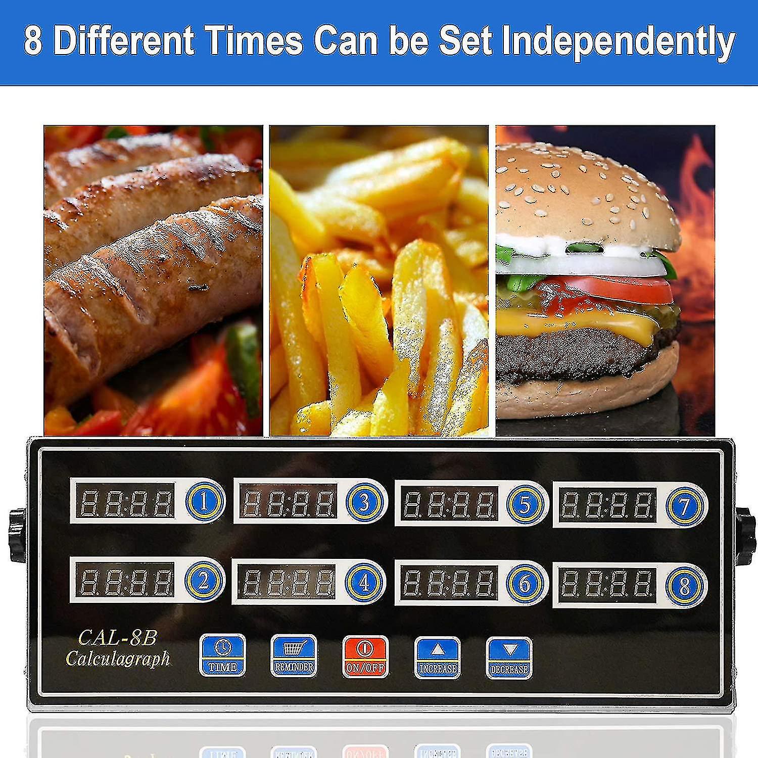 8 Chls Digital Kit R， Less Steel Calculagraph R With Alarm ， C