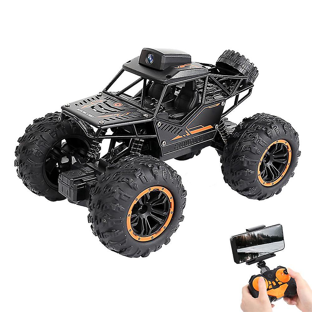 Rc Cars Remote Control With Camera 2.4g Buggy Off-road Trucks Toys For Children High Speed