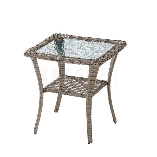 Outdoor Side Table Side Table with Storage