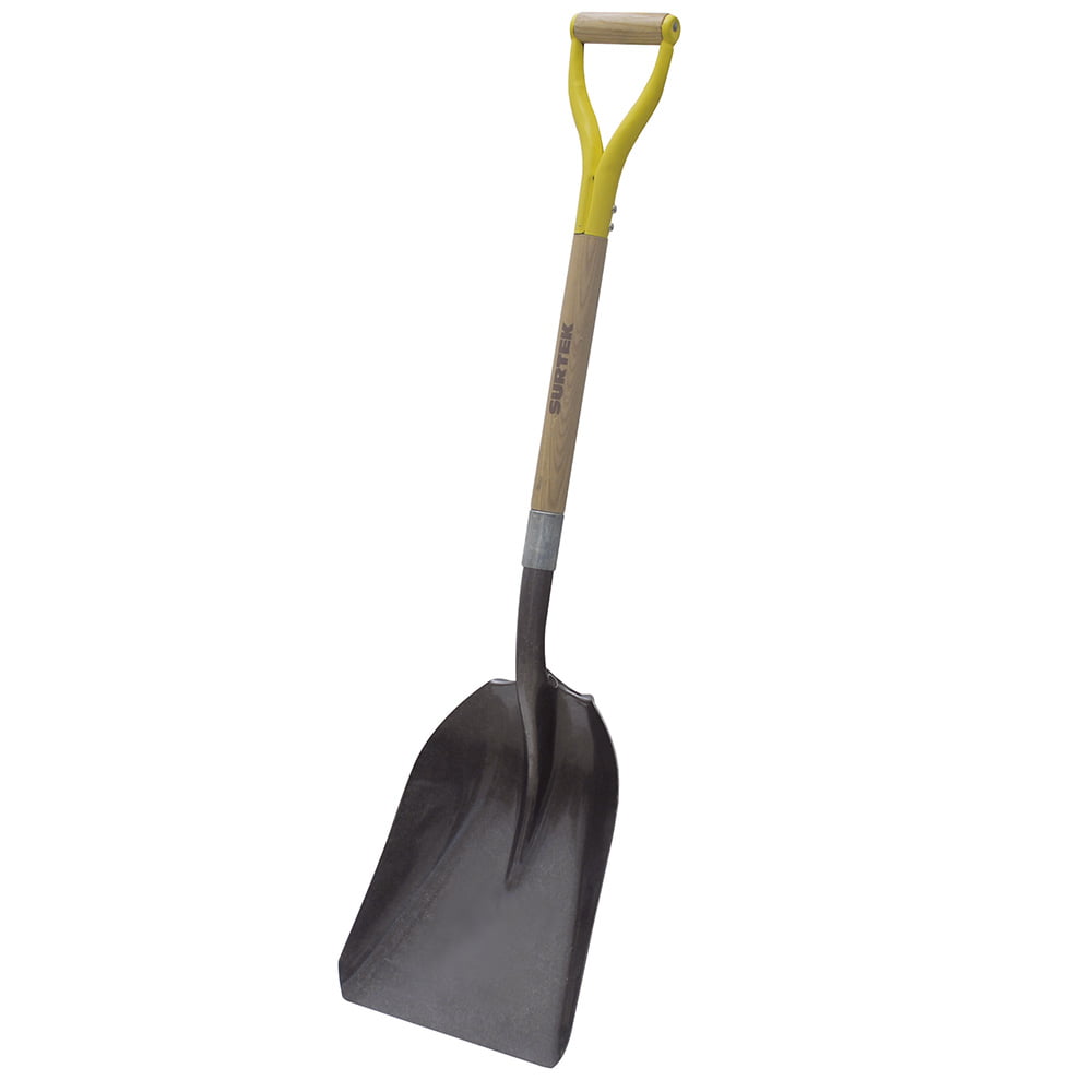 Coal Shovel With Wood And Metal Grip Surtek