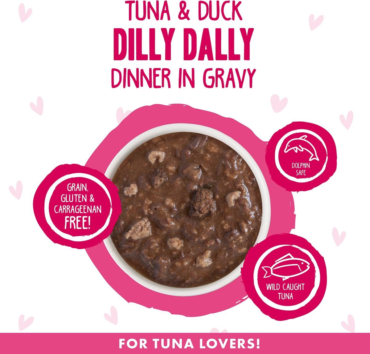 BFF OMG Dilly Dally! Tuna and Duck Flavor Wet Canned Cat Food