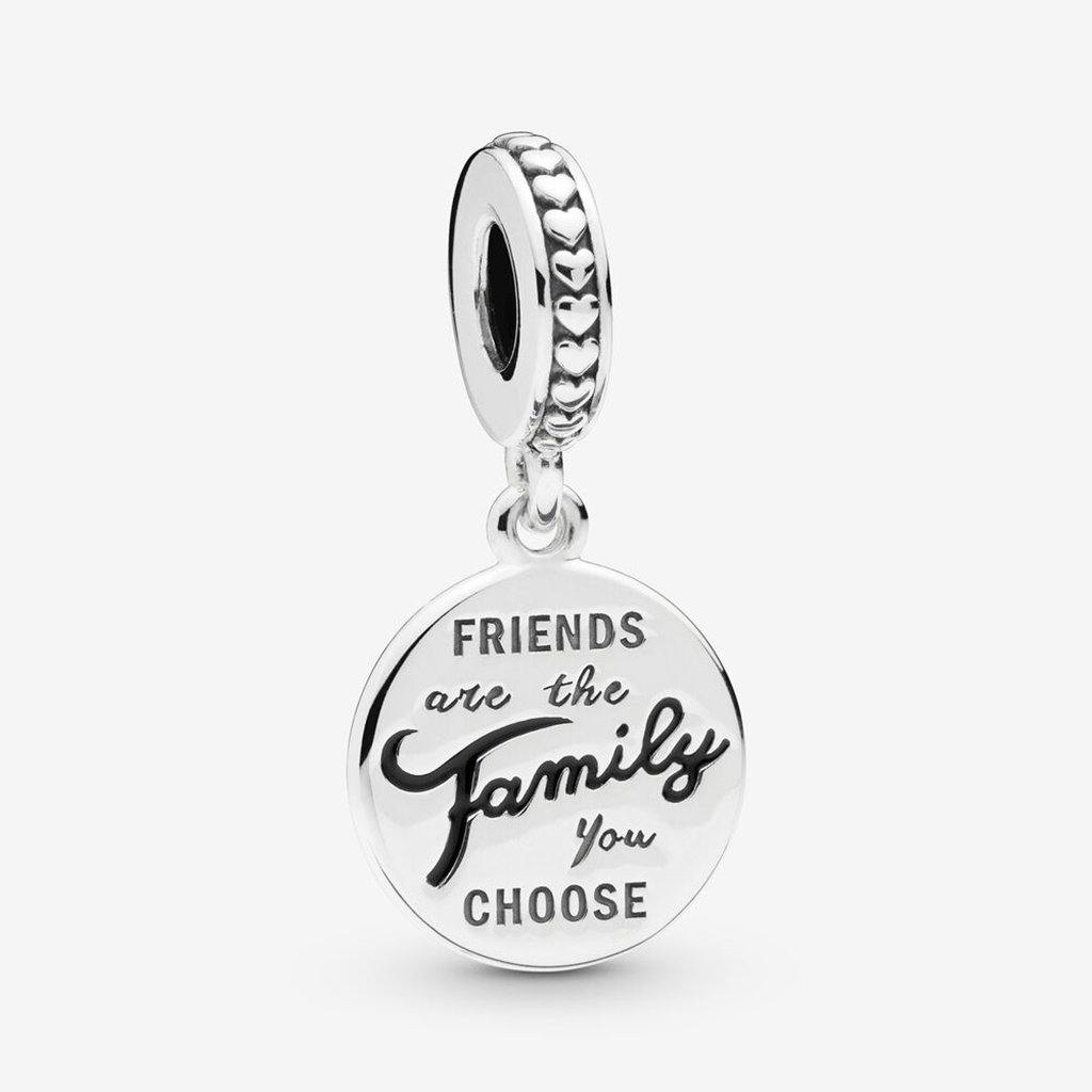 PANDORA  Friends Are Family Dangle Charm