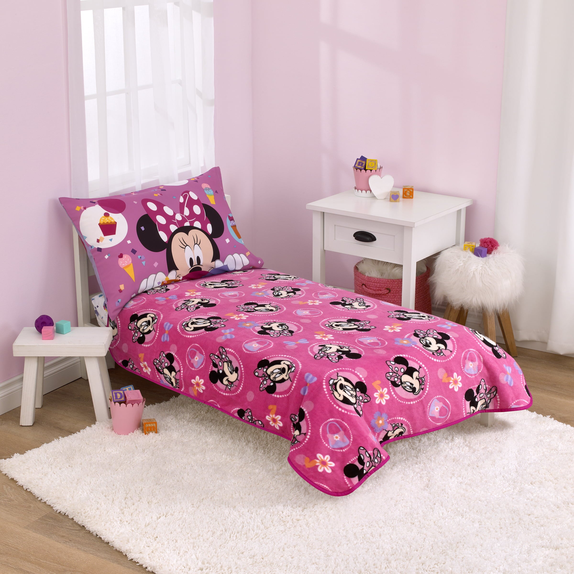 Disney Minnie Mouse Toddler Blanket， 40