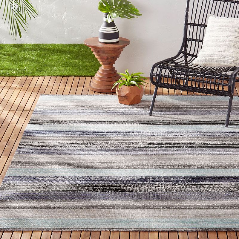 Nicole Miller New York Patio Sofia Estelle Indoor Outdoor Area Rug