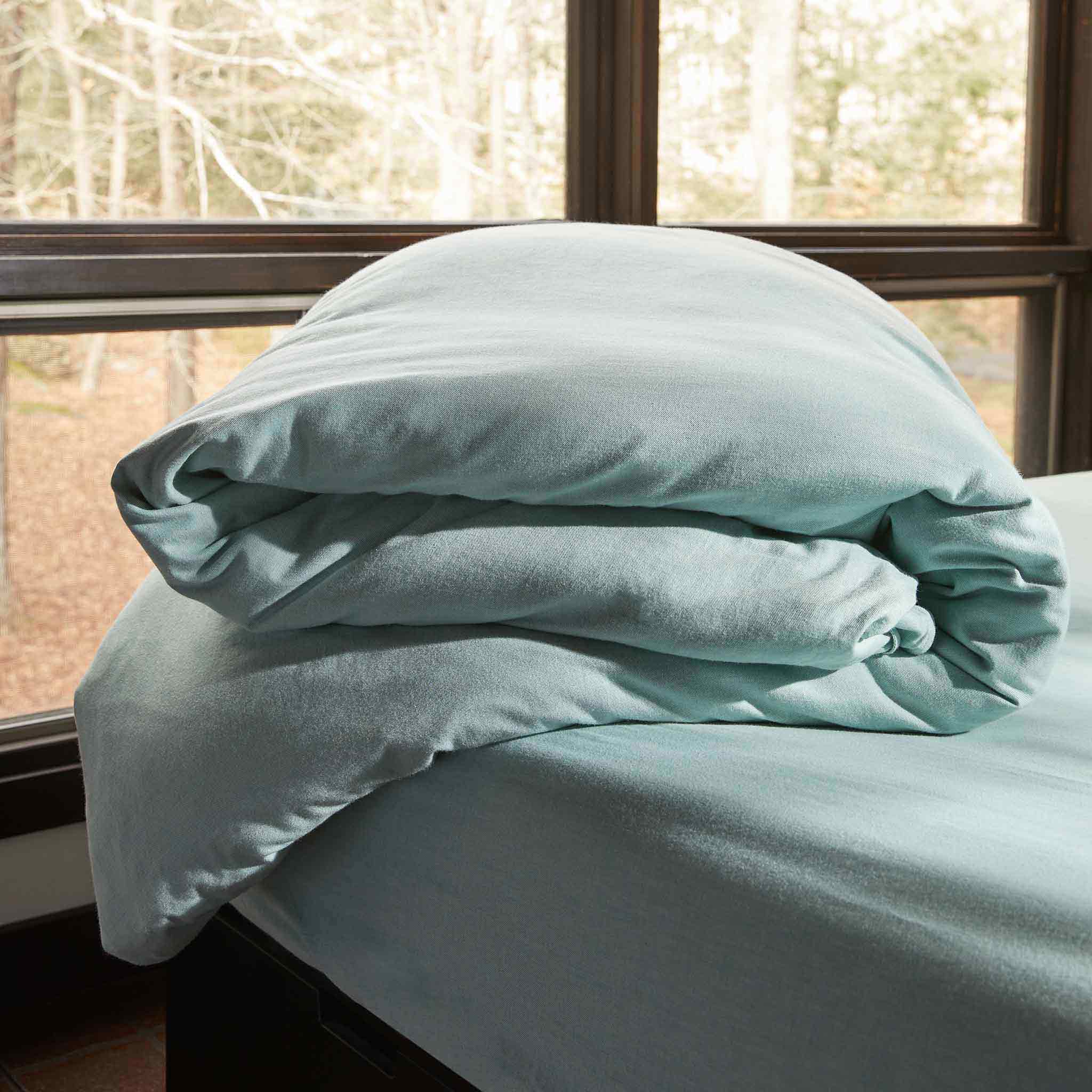 Heathered Cashmere Duvet Cover - Last Call