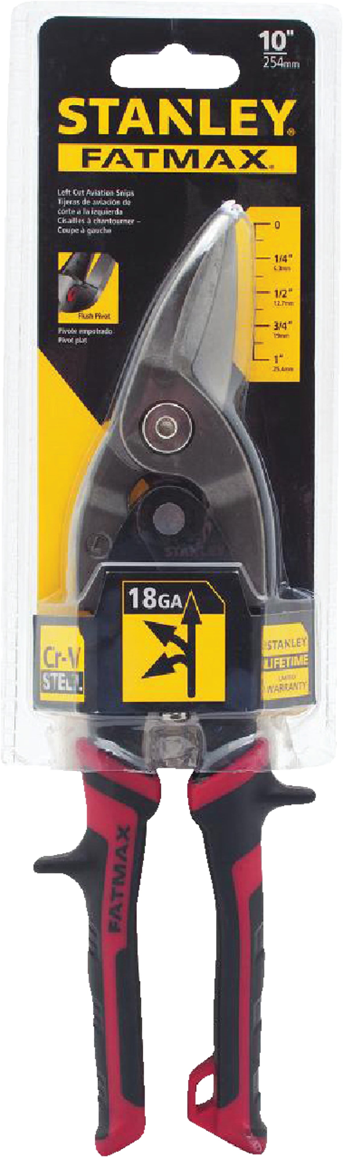 Stanley FatMax Aviation Snips Left