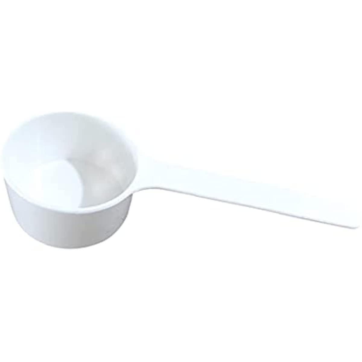 Plastic Measuring Spoon Coffee Protein Milk Powder Scoop 8ml Kitchen Spoon Tool White