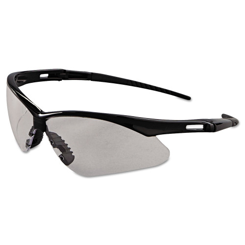 KleenGuard Nemesis Safety Glasses， Black Frame， Clear Anti-Fog Lens (25679)