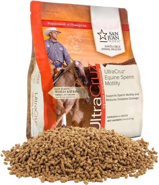 UltraCruz Sperm Motility Pellets Horse Supplement