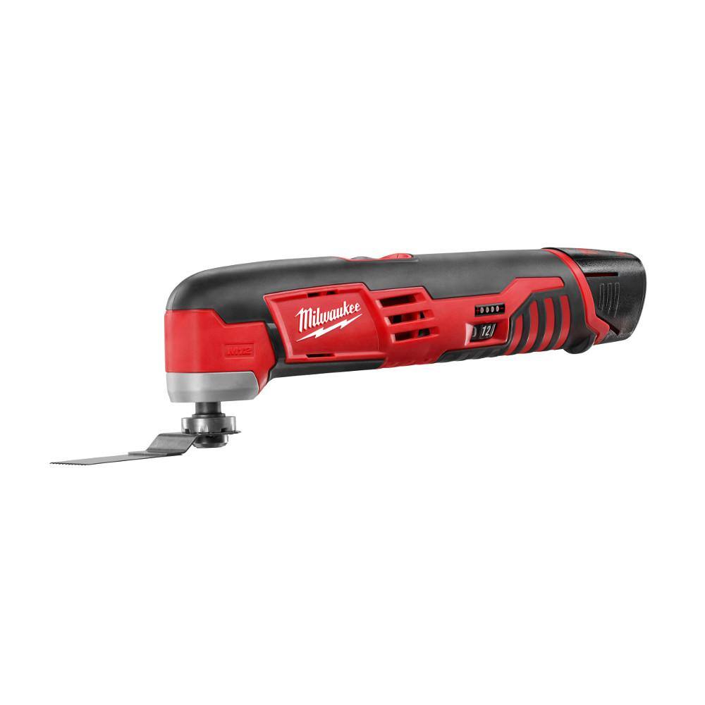 MW M12 12V Lithium-Ion Cordless Combo Kit (3-Tool) with M12 Multi-Tool 2498-23-2426-20