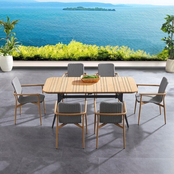 Modena Outdoor Dining Set of 7Pcs