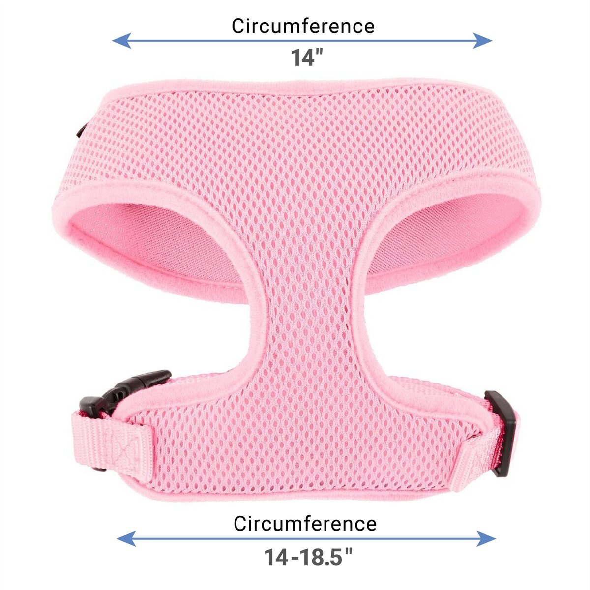 Frisco Soft Mesh Back Clip Dog Harness