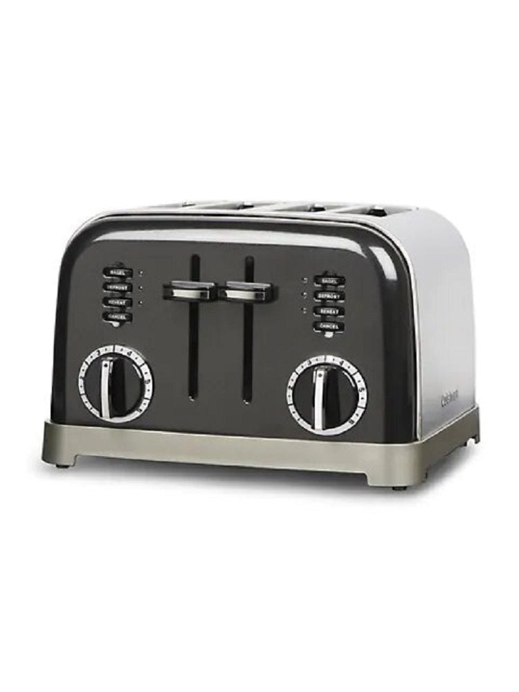 Cuisinart Metal Classic 4Slice Toaster Metallic Black