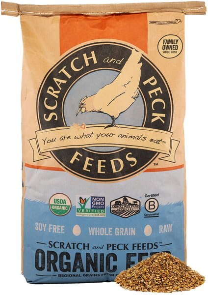 Scratch and Peck Feeds Naturally Free Organic Layer 16% Poultry Feed