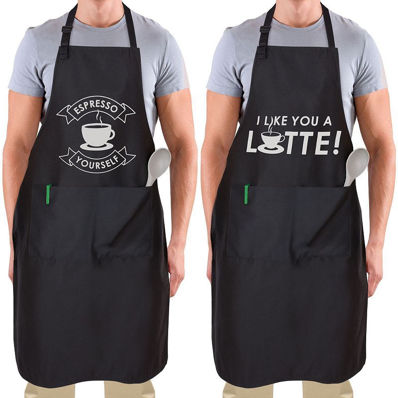 Funny Apron For Men， Women，  and Couples