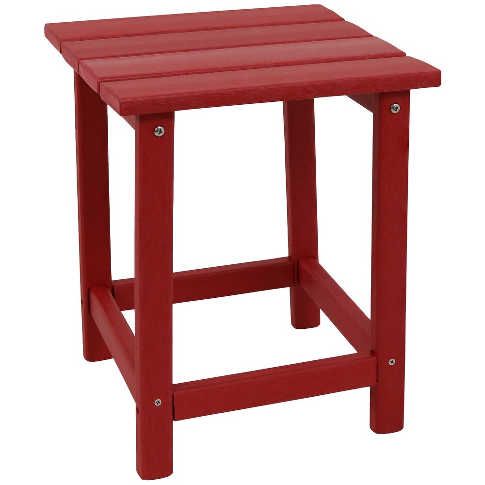 Sunnydaze  Weather Outdoor Side Table