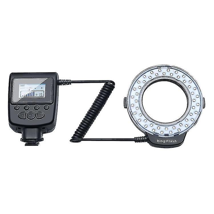 Hd-130 Macro Led Ring Flash With 8 Adapter Rings Of Different Sizes