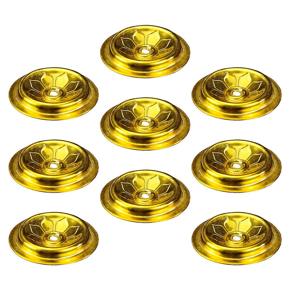 9pcs Oil Lamp Floating Wick Holders Oil Floating Holders Enshrine Supplies