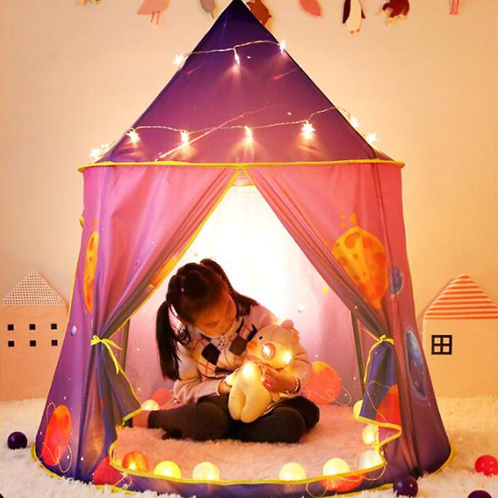 Portable Gradient Color Kids Playtent Child Baby Toys Fairy House For Children Play Tents For Kids Play Ball Pool Christmas Gift