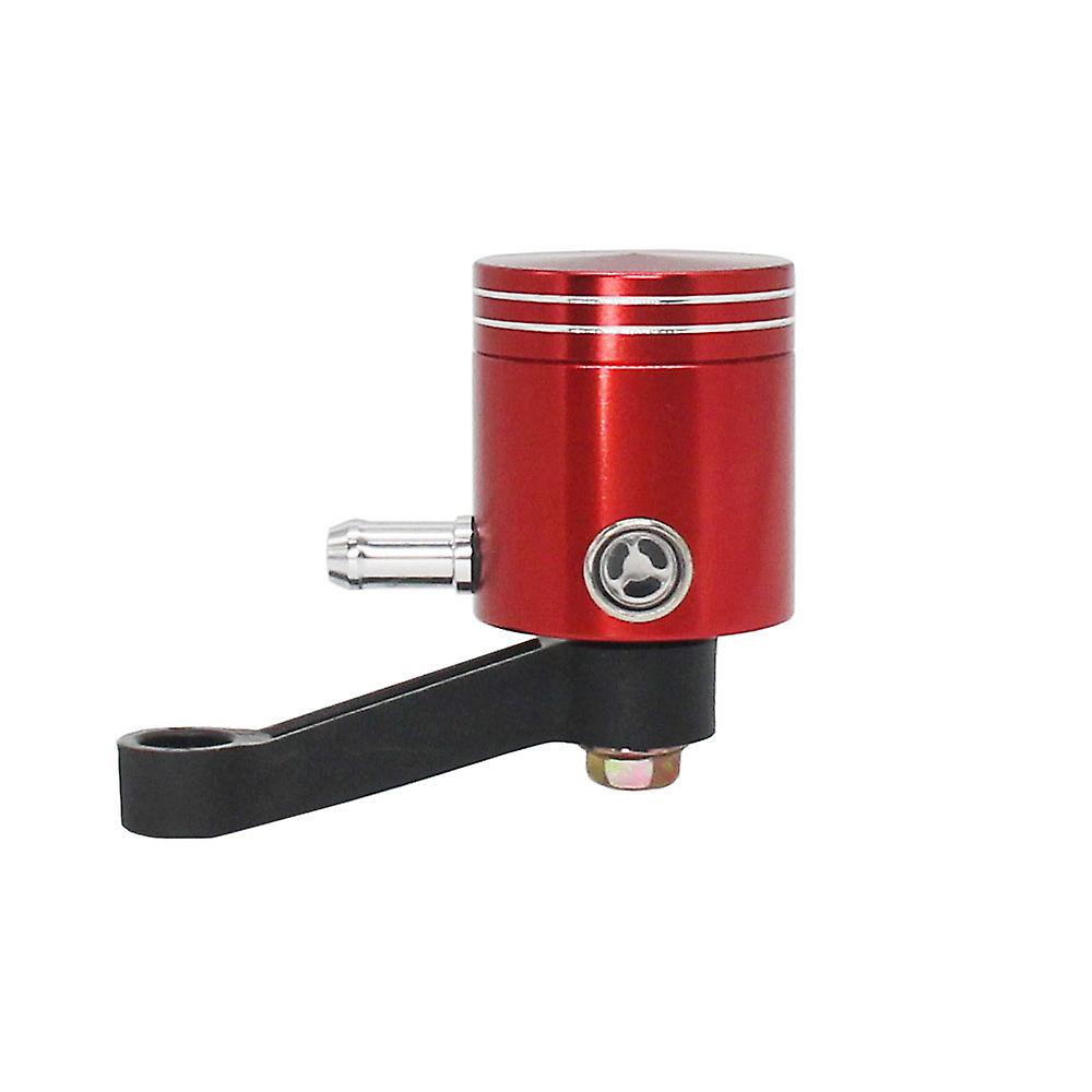 Red Universal Motorcycle Front Brake Clutch Fluid Cup Oil Cylinder Reservoir Bottle