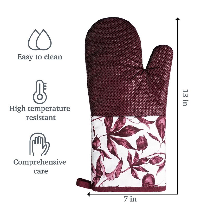 Popular Bath Bloomington Silicone Oven Mitt 2-pk.